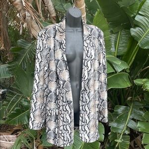 Joseph Repco, snake print jacket